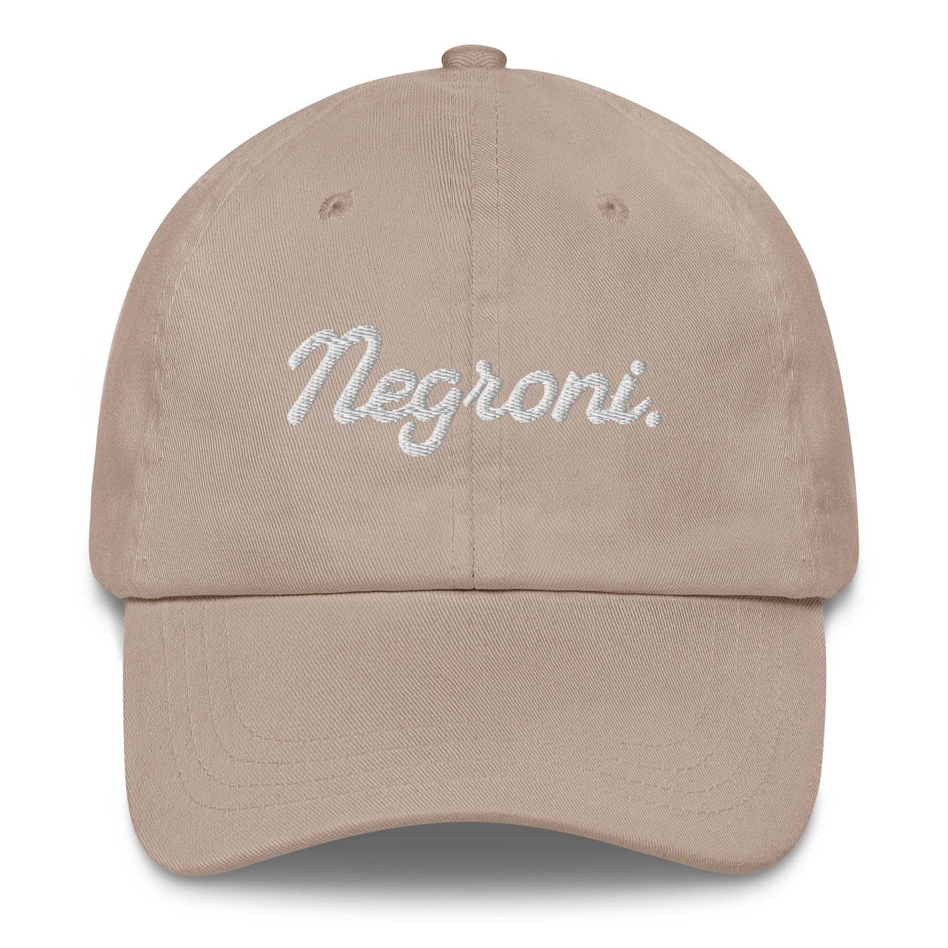 Cappellino da baseball Negroni con ricamo