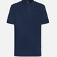 Polo antimacchia blu navy da uomo