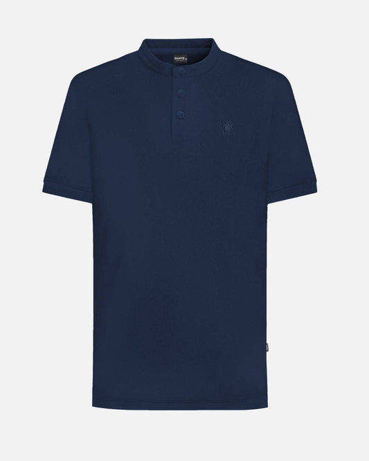 Polo antimacchia blu navy da uomo