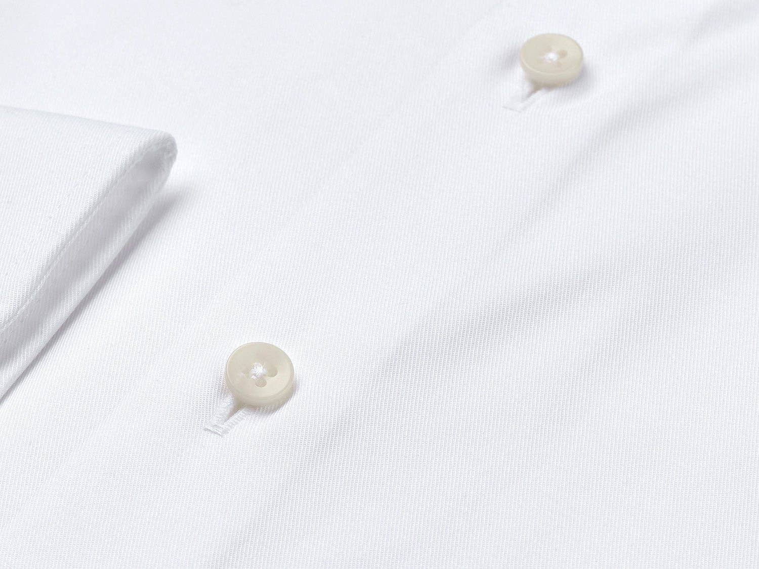 Camicia bianca regular fit da uomo