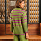 Maglione a righe Madalena in lana e cashmere