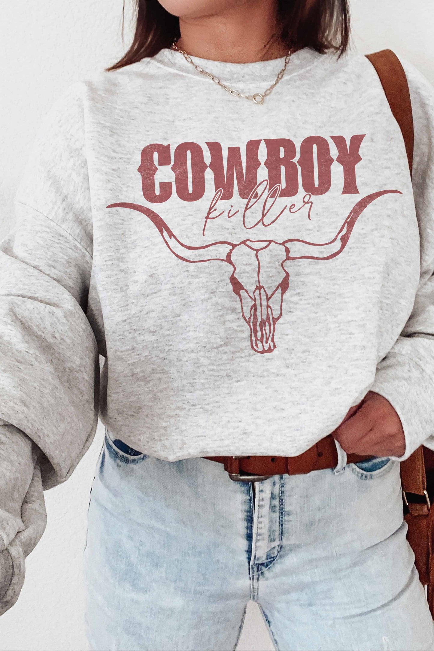 Felpa grafica Cowboy Killer