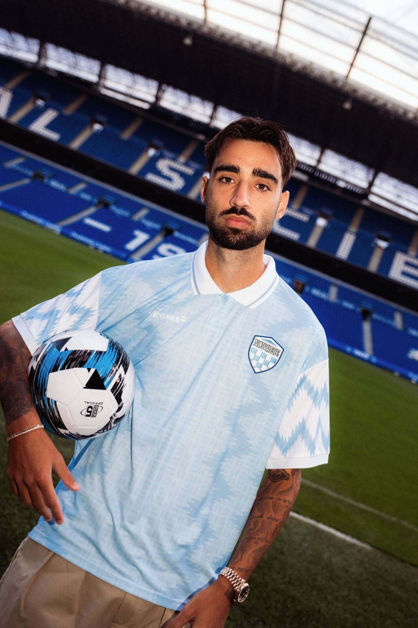 Maglia da calcio solidale in poliestere riciclato