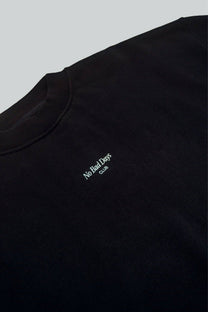 Felpa oversize nera No Bad Days Club