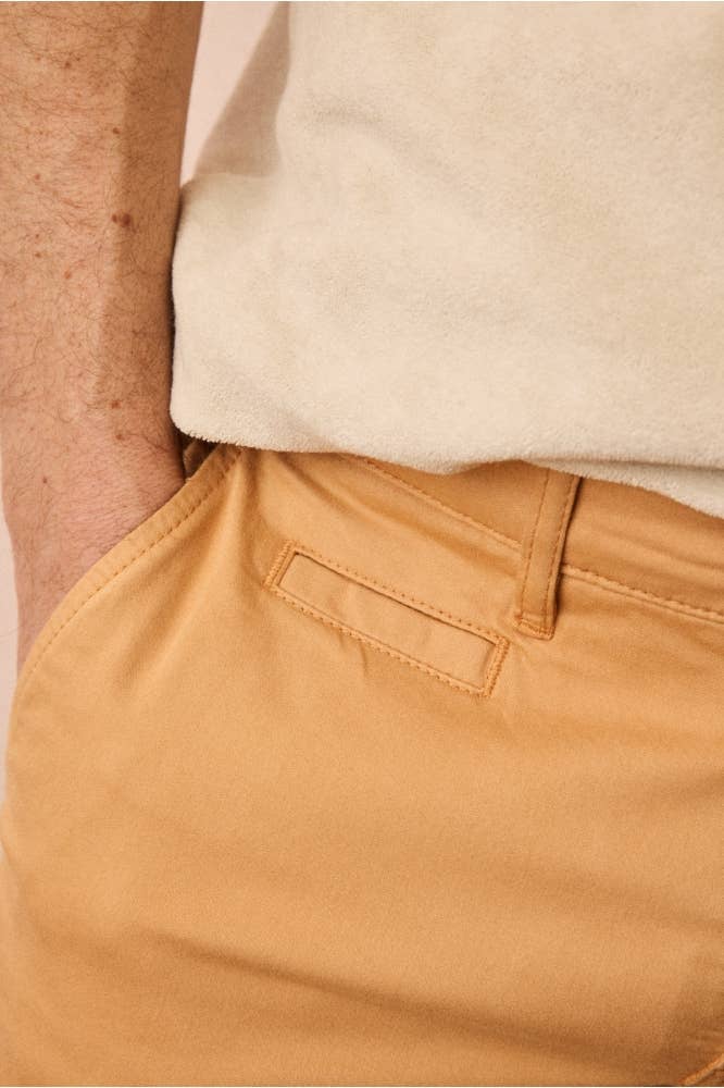 Bermuda chino Miami arancione rame da uomo