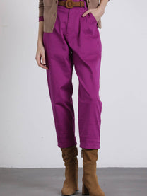 Pantaloni Tweezers in twill di cotone
