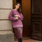 Maglione jacquard geometrico in lana