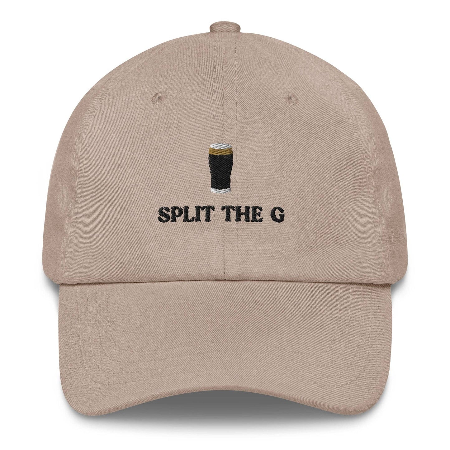 Cappellino da baseball con ricamo "Split The G"