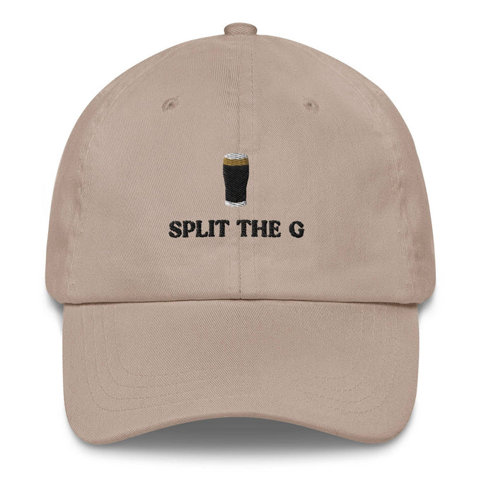 Cappellino da baseball con ricamo "Split The G"