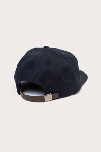 Cappellino Navy con Patch Albero e Visiera Piatta