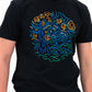 T-shirt Starry Night con grafica artistica