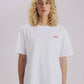 T-shirt bianca con ricamo “Negroni, please”