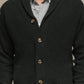 Cardigan in maglia uomo in cotone