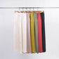 Pantaloni fluidi in raso a gamba ampia