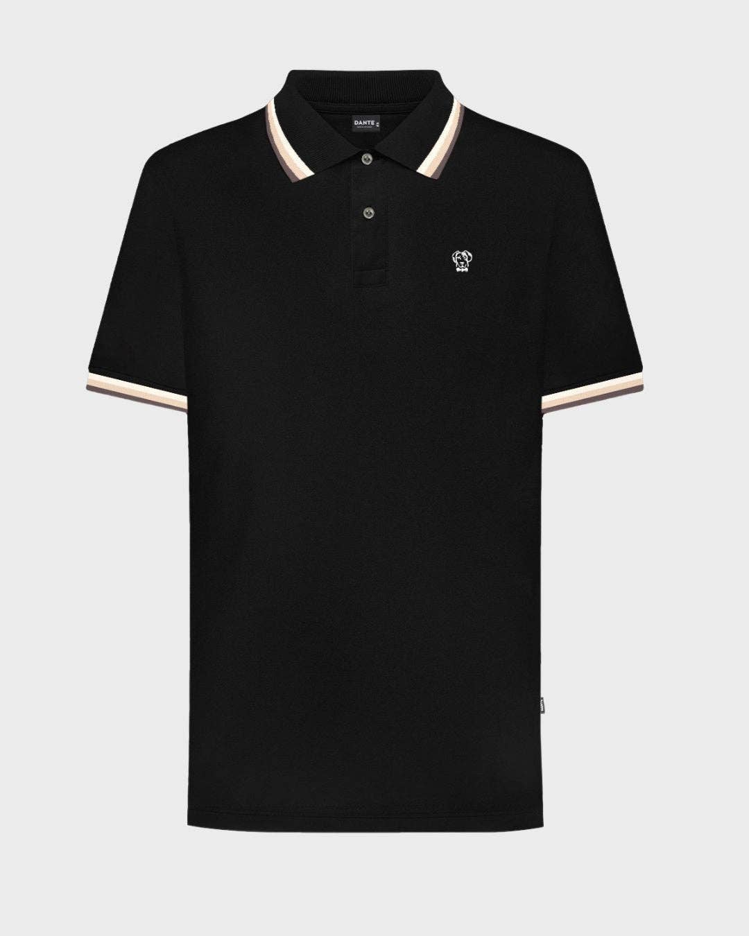 Polo uomo antimacchia in piqué elasticizzato