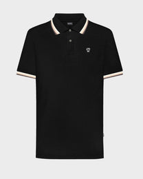 Polo uomo antimacchia in piqué elasticizzato