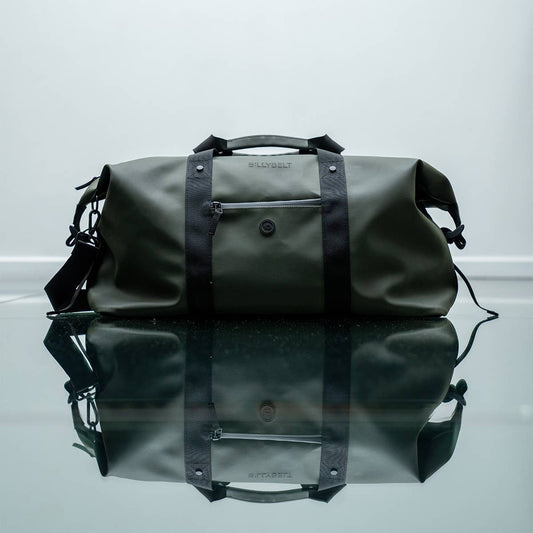 Borsone da viaggio impermeabile kaki 37L