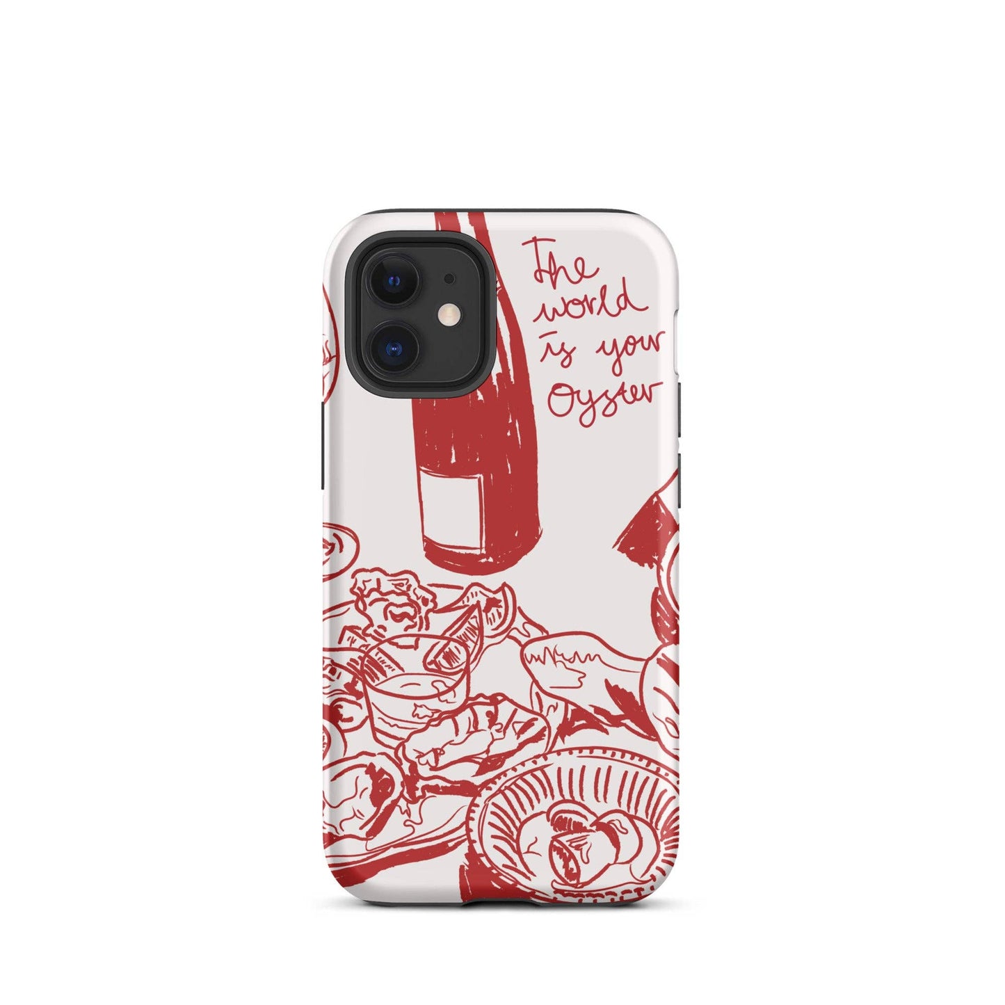 Custodia resistente per iPhone “The World Is Your Oyster”