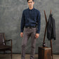 Camicia slim a quadri Sutton Moonrise