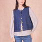 Gilet denim in cotone Imané