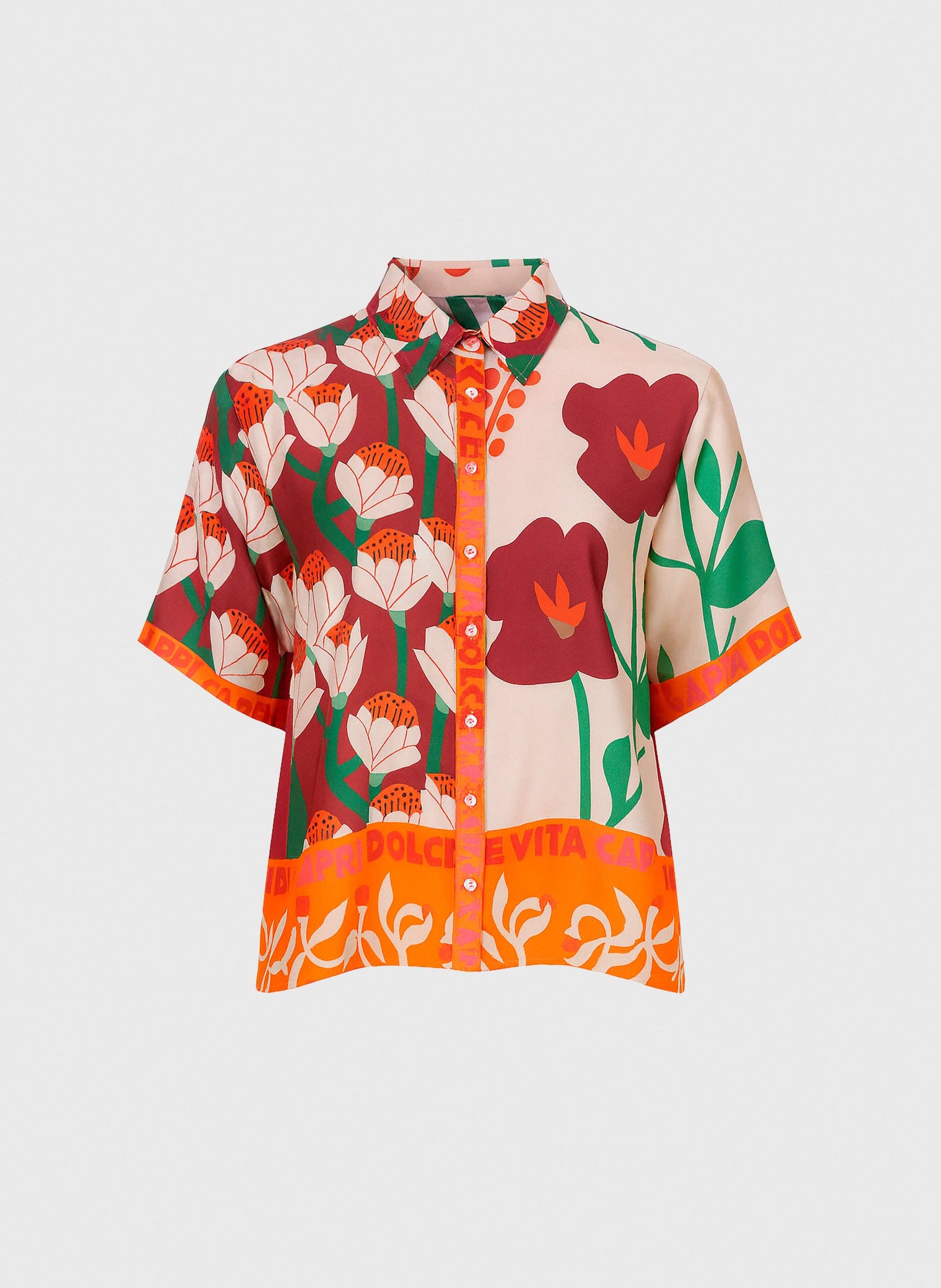 Camicia Shanone Bangor An'ge a fantasia floreale