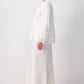 Blusa in chiffon a balze stratificate elegante