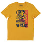 T-shirt Fighting Against Vegans con illustrazione Goldorak