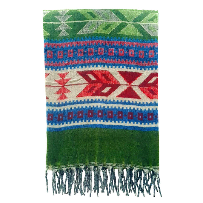 Sciarpa scialle boho XXL multicolor