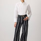 Pantaloni in denim con frange