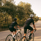 Pantaloncini da ciclismo neri con bretelle