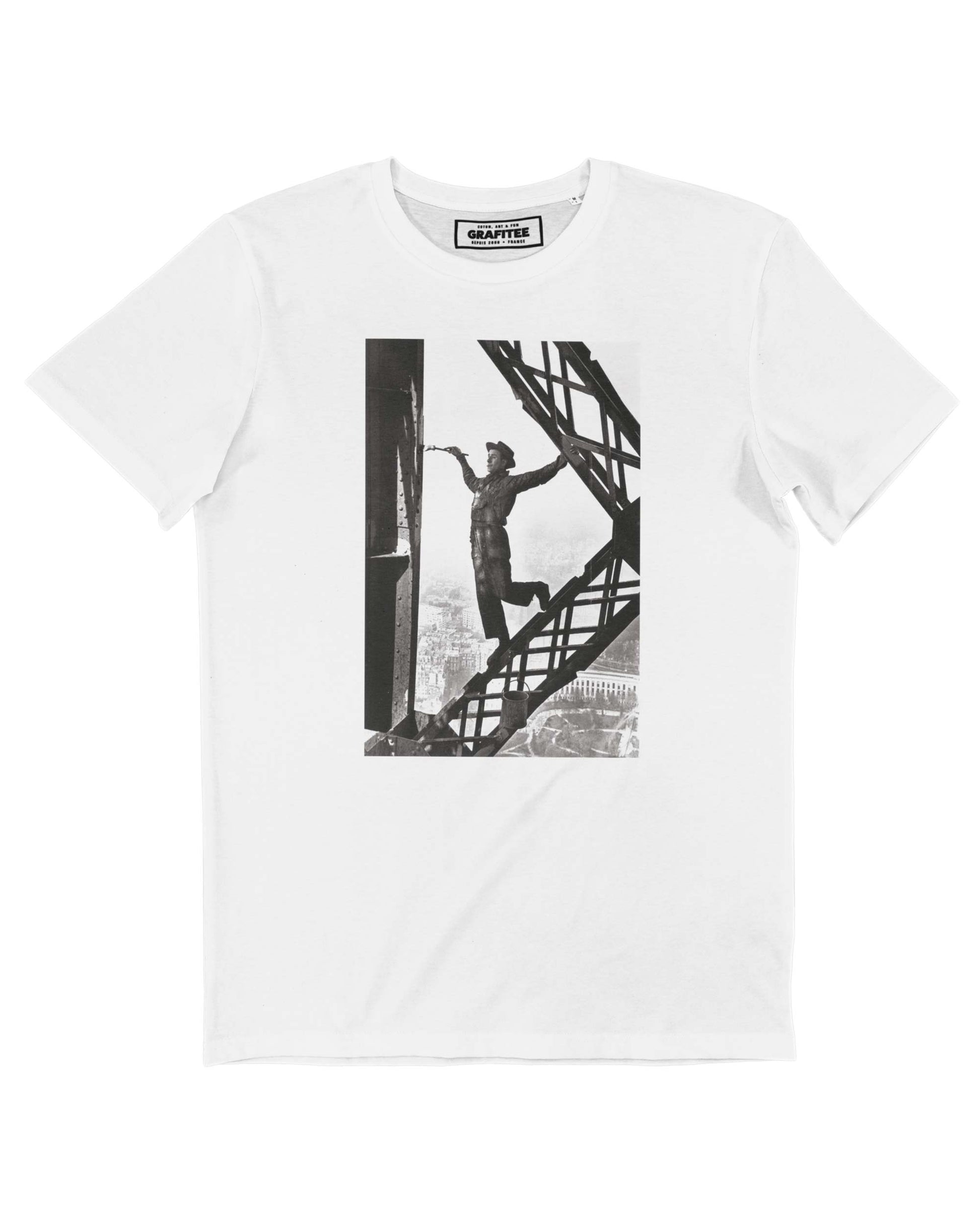 T-shirt unisex con stampa fotografica Torre Eiffel