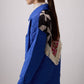 Camicia trapuntata con schiena stampata