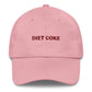 Cappellino da baseball ricamato Diet Coke