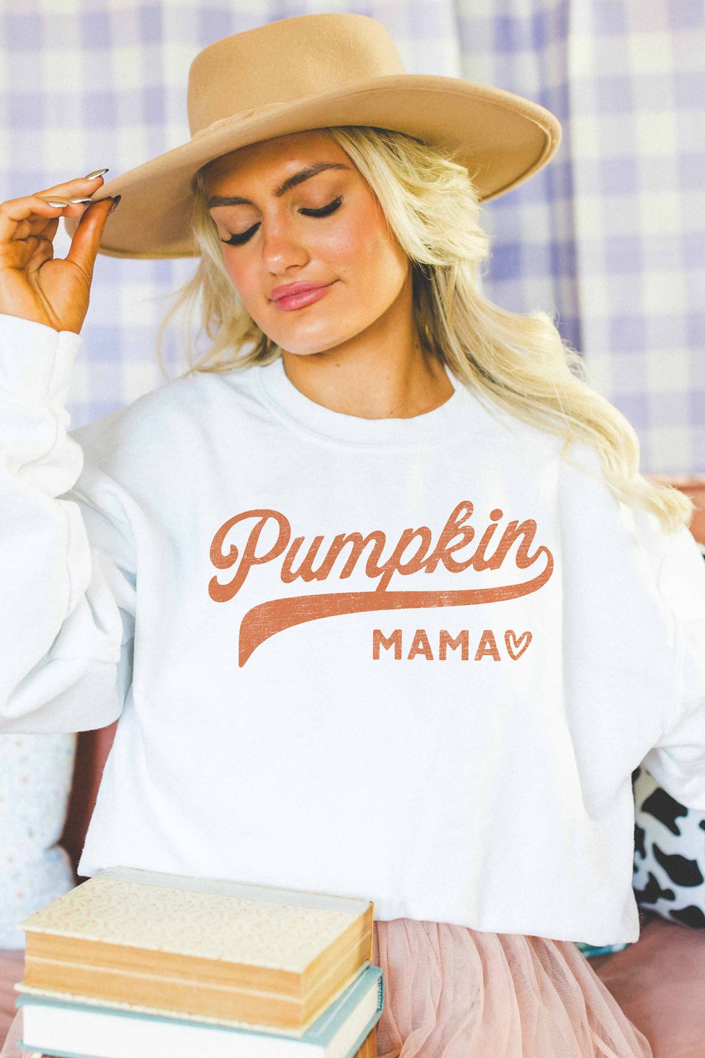 Felpa oversize “Pumpkin Mama”