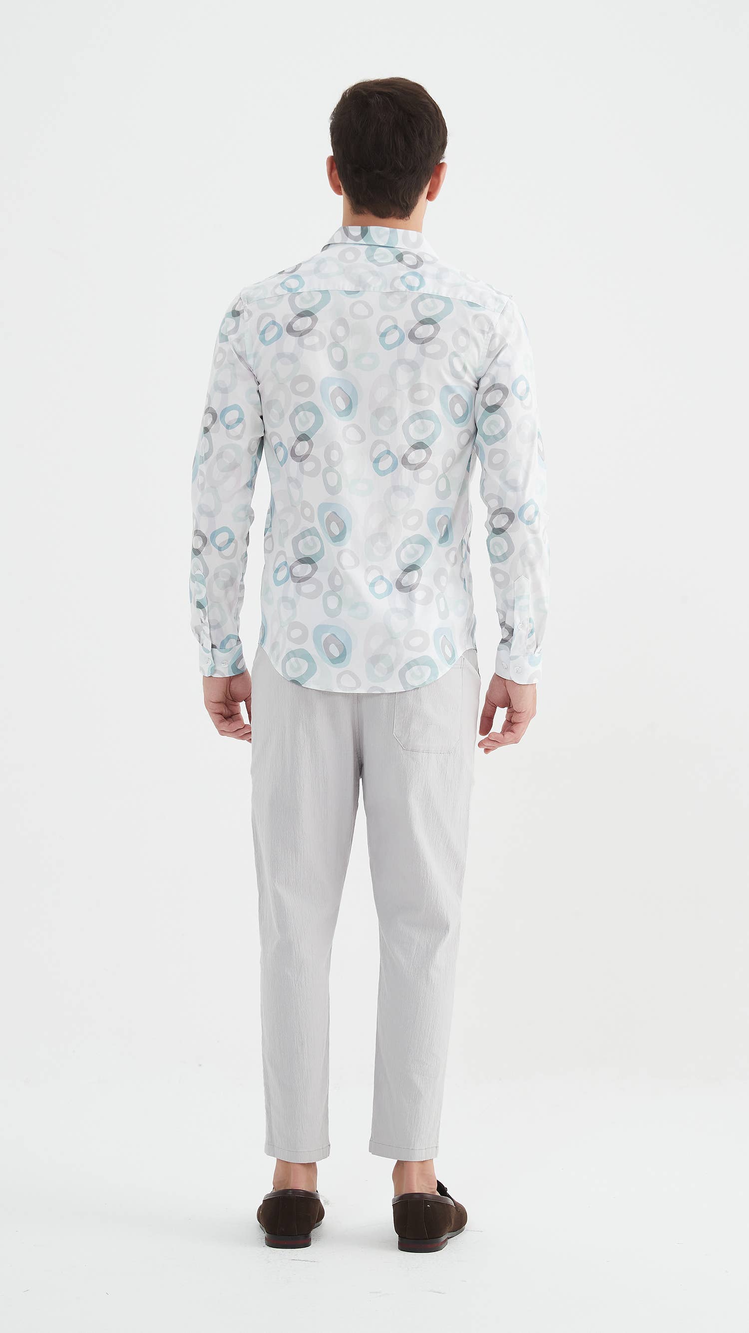 Camicia premium a fantasia con stampa digitale