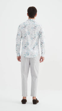 Camicia premium a fantasia con stampa digitale
