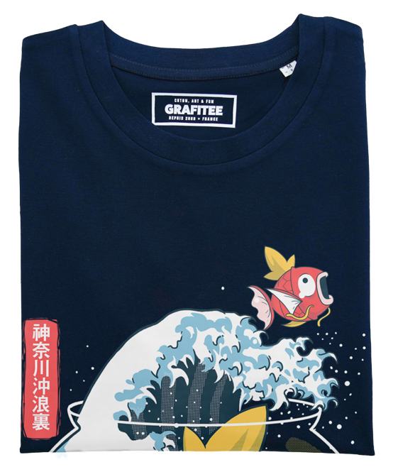 T-shirt Magikarp Onda in cotone biologico