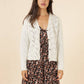 Cardigan Maddy in mohair traforato