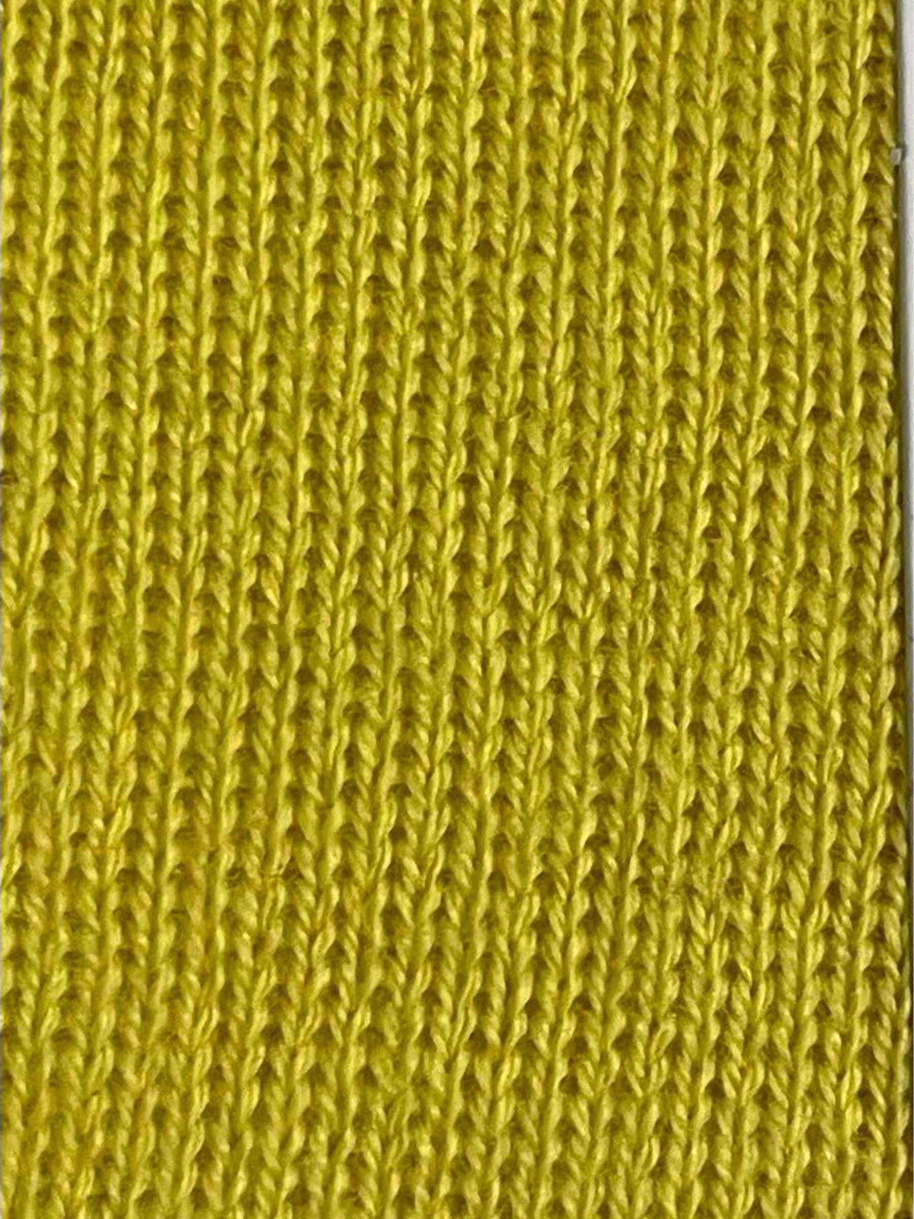 Maglione in cotone traforato con scollo a V