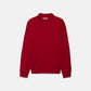 Maglione in maglia a girocollo a costine