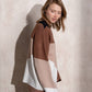 Maglione in maglia color block