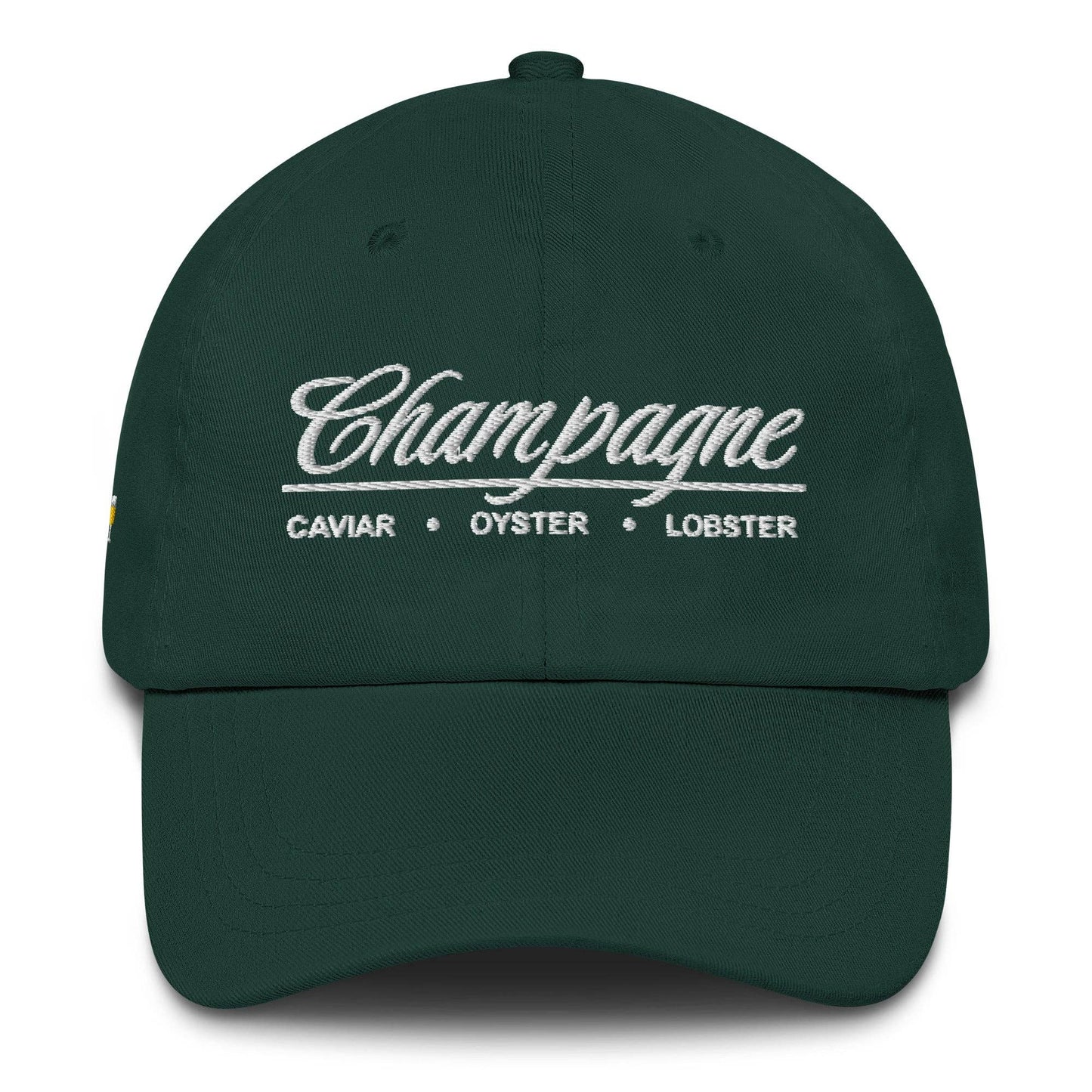 Cappellino da baseball Champagne con ricamo