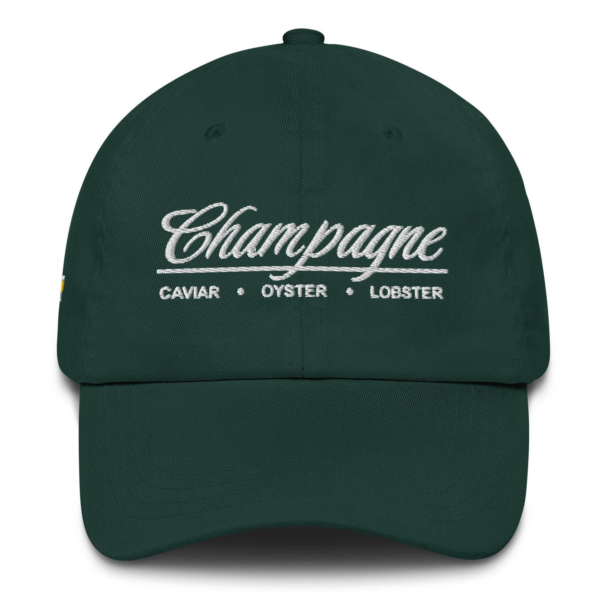 Cappellino da baseball Champagne con ricamo
