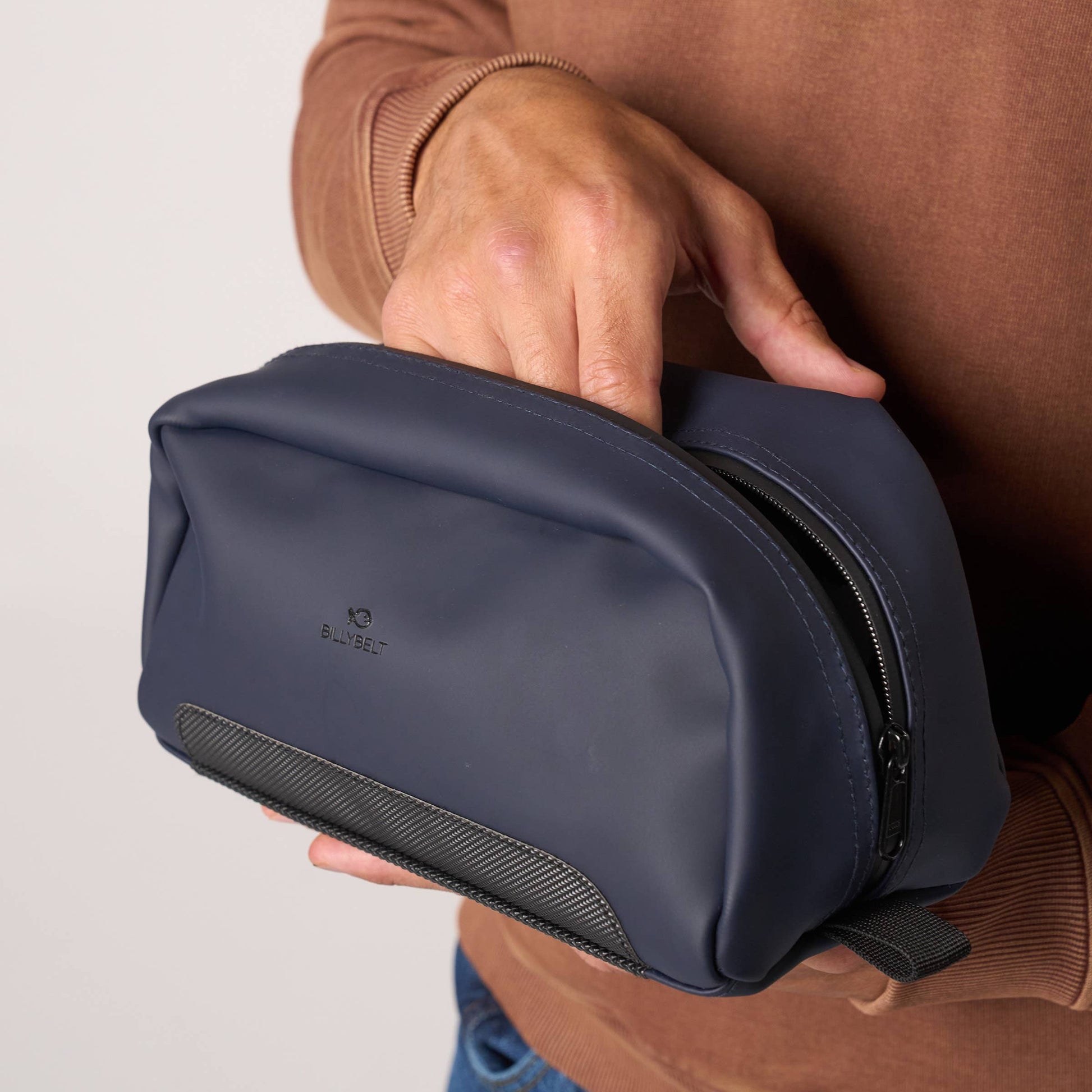 Beauty case da viaggio blu navy