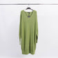 Abito in maglia con scollo a V