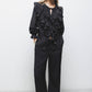 Pantaloni dritti a sigaretta con coulisse