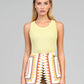 Canotta Laya a Costine Giallo Chiaro