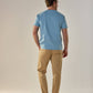 T-shirt in cotone biologico Summer Blu Charron