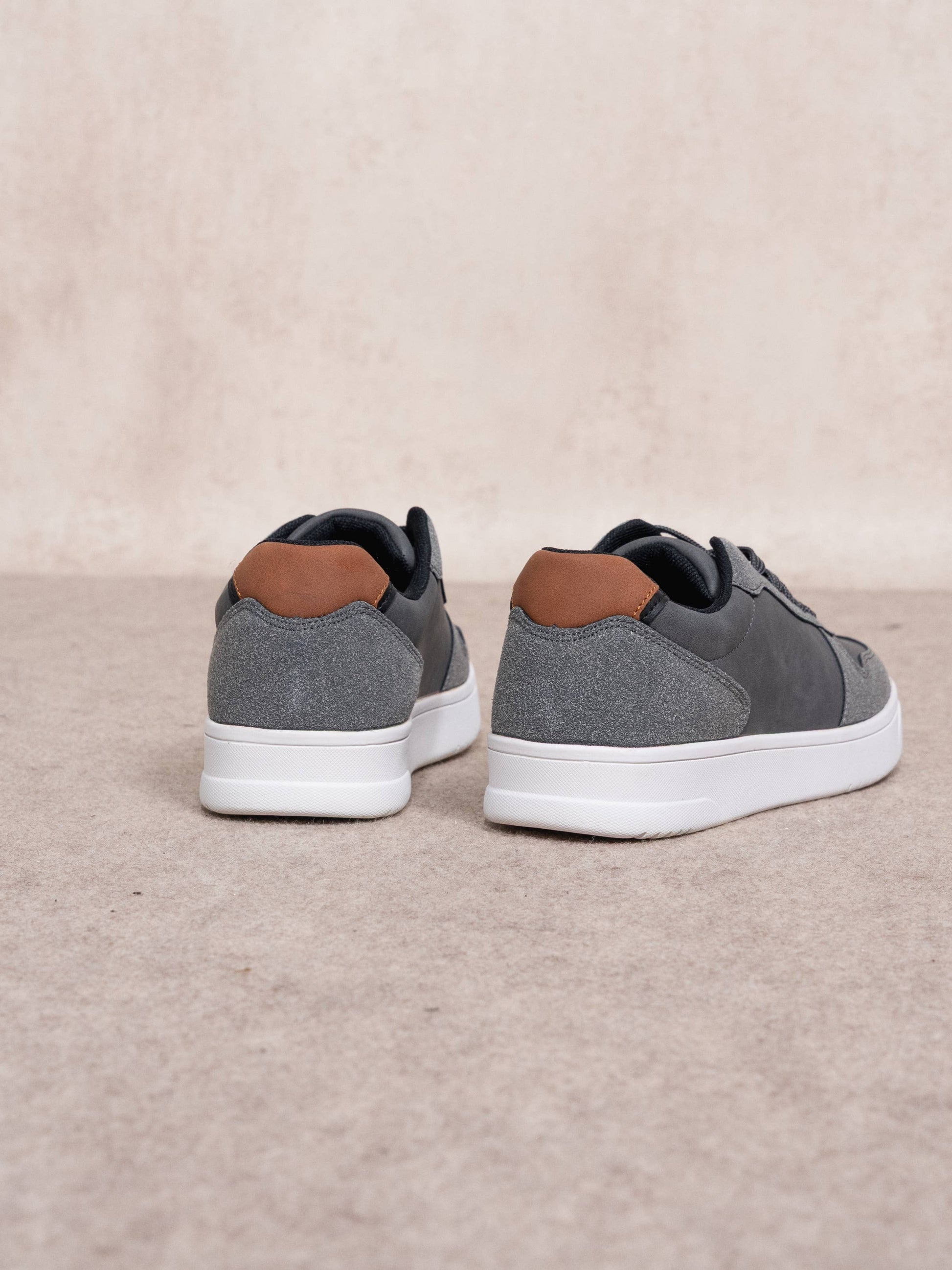 Sneakers basse in ecopelle