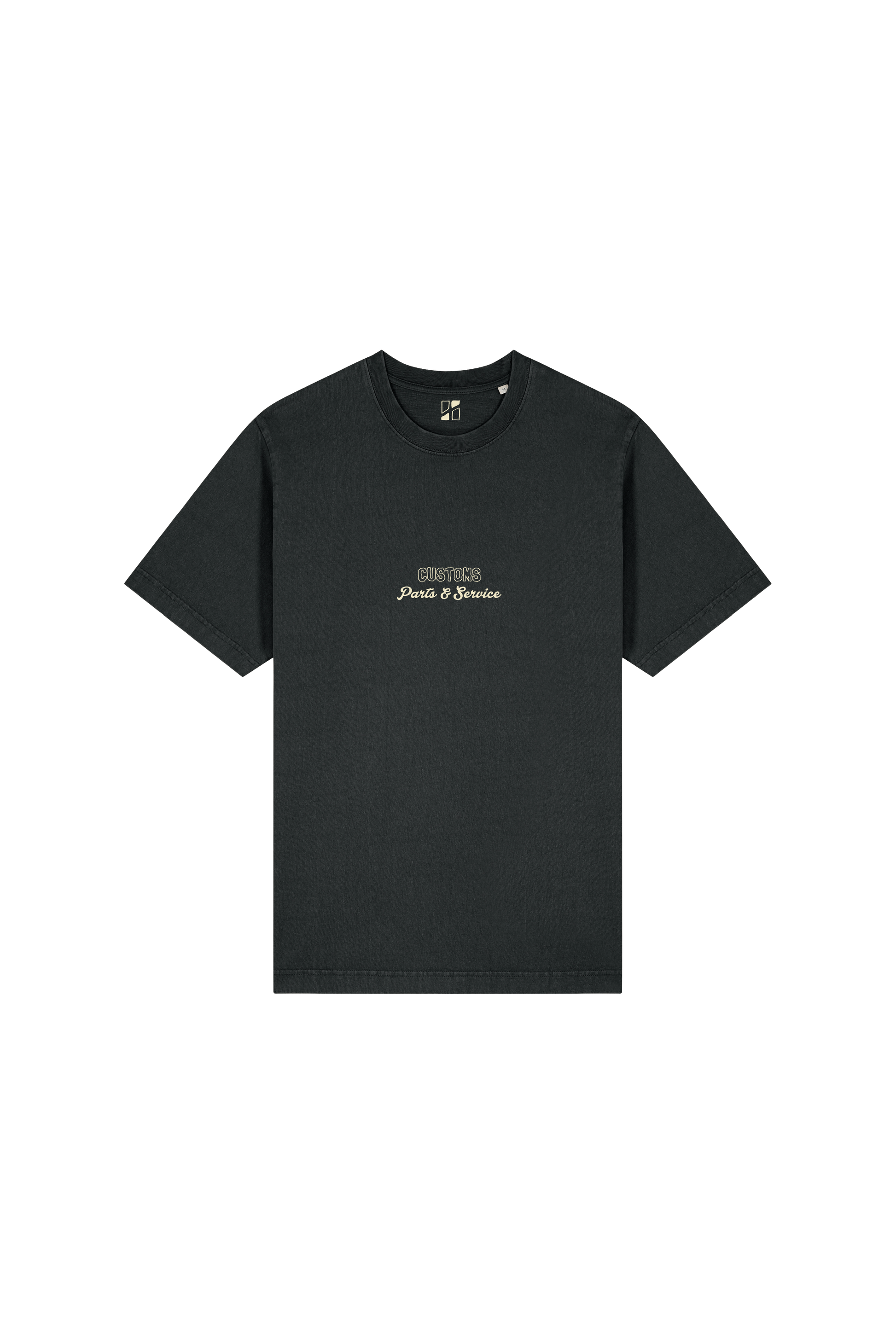 T-shirt oversize Parts & Services in cotone organico